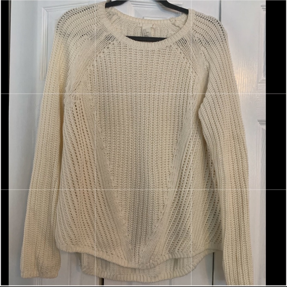 H&M cable knit sweater